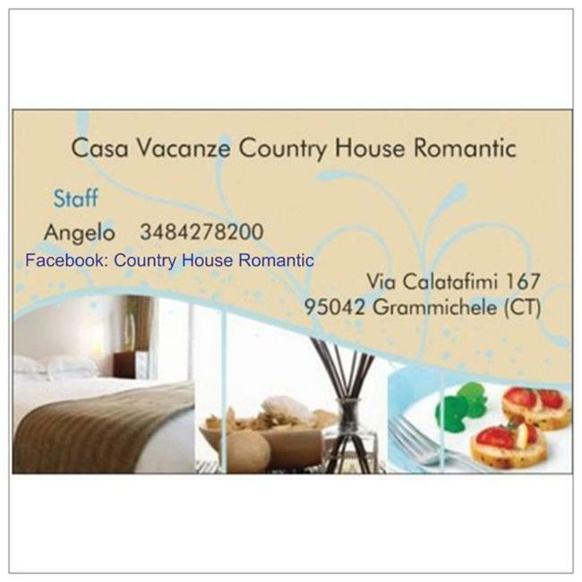 Casa Vacanza Contry House Romantic Grammichele Экстерьер фото